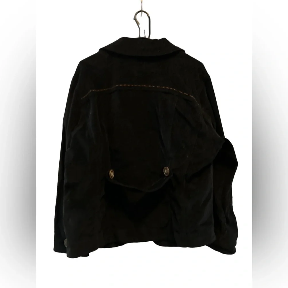 AMX‎ Black Corduroy blazer Stretch size 1X